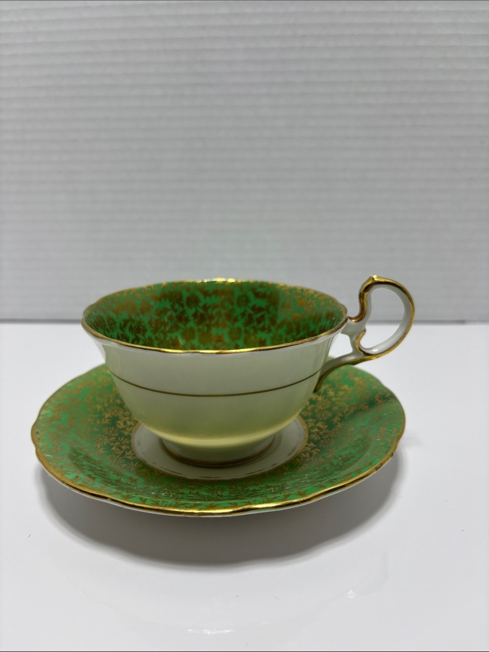 Vintage Aynsley Bone China Teacup and Saucer